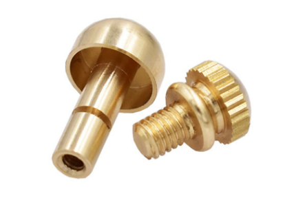 How does the Round Head Knurling Twist Screw ensure the stability in a vibrating environment?